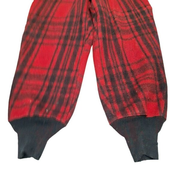 Soo Woolen Mills Pants Red Plaid Hunting Yooper Michigan Mens - Picture 2 of 12